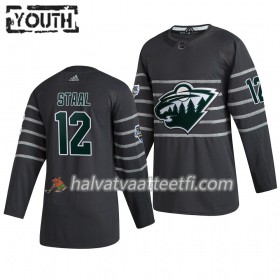 Lasten NHL Minnesota Wild Pelipaita Eric Staal 12 Harmaa 2020 NHL All-Star Adidas Authentic 